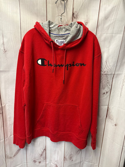 Champion Men's Size XL Red Sweatshirt