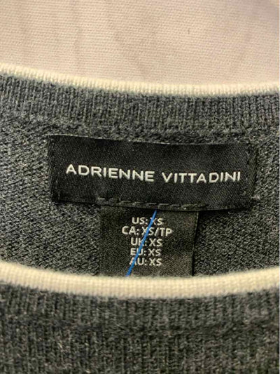 Adrienne Vittadini Women's Size XS Gray Knit Dress