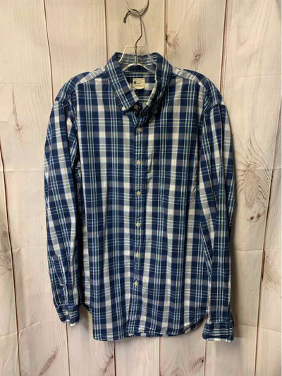 J Crew Men's Size L Blue Shirt