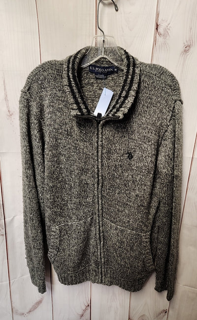 US Polo Assn. Men's Size M Gray Sweater