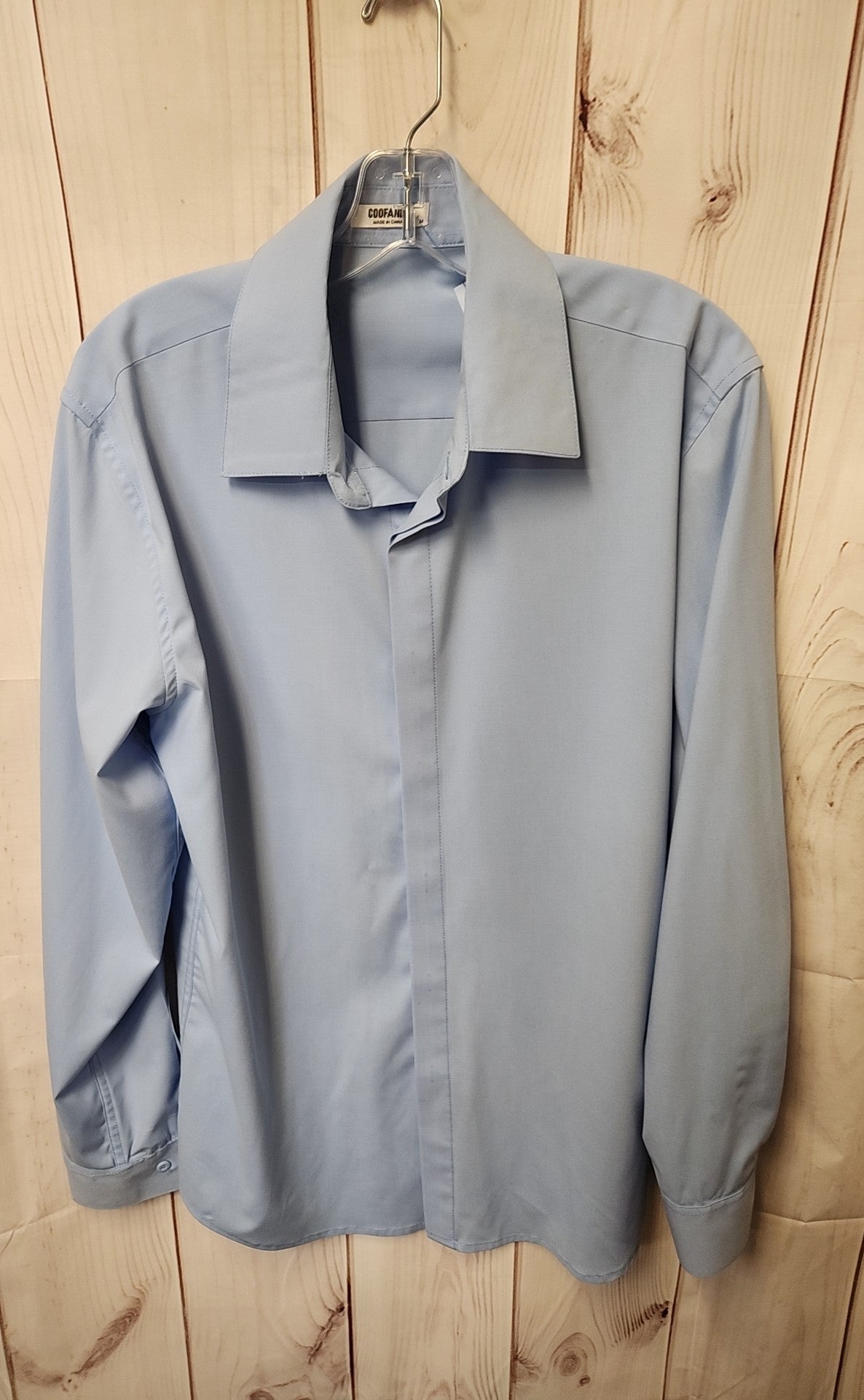 Coofandy Men's Size M Blue Shirt