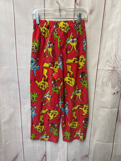 Pokemon Girl's Size 8 Red PJ Bottoms