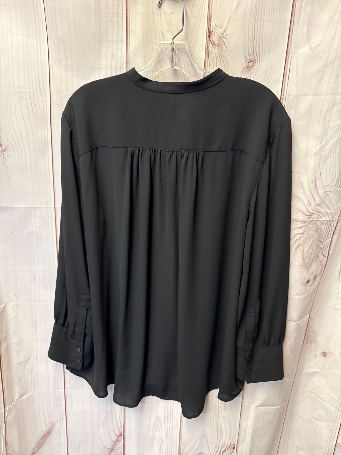 Ann Taylor Women's Size XL Black Long Sleeve Top