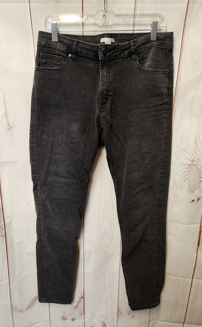 H&M Women's Size 32 (13-14) Black Jeans