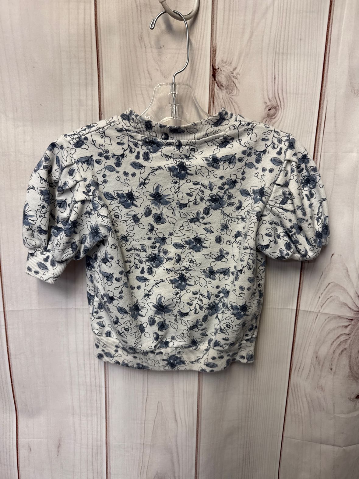 Jessica Simpson Girl's Size 3 White & Blue Shirt