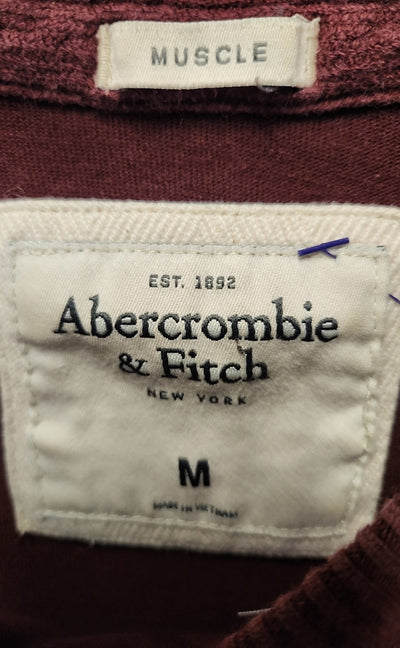 Abercrombie & Fitch Men's Size M Red Sweatshirt