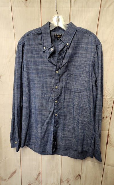 Club Room Men's Size L Blue Shirt