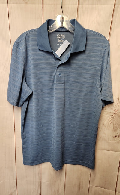 Croft & Barrow Men's Size S Blue Shirt