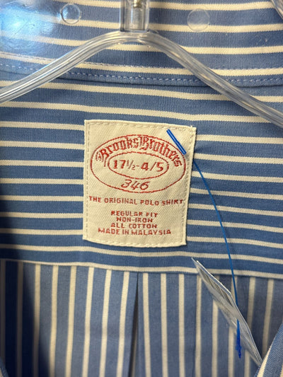 Brooks Brothers Men's Size XL Blue Shirt