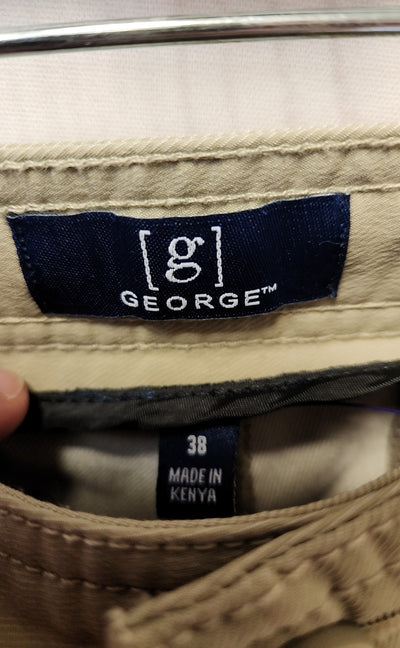 George Men's Size 38 Beige Shorts