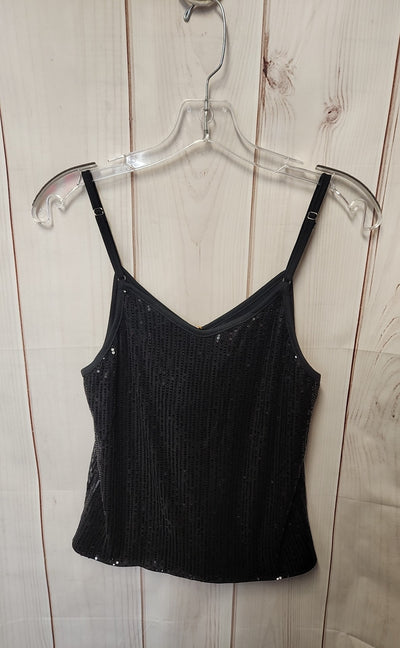 Women's Size S Black Sleeveless Top