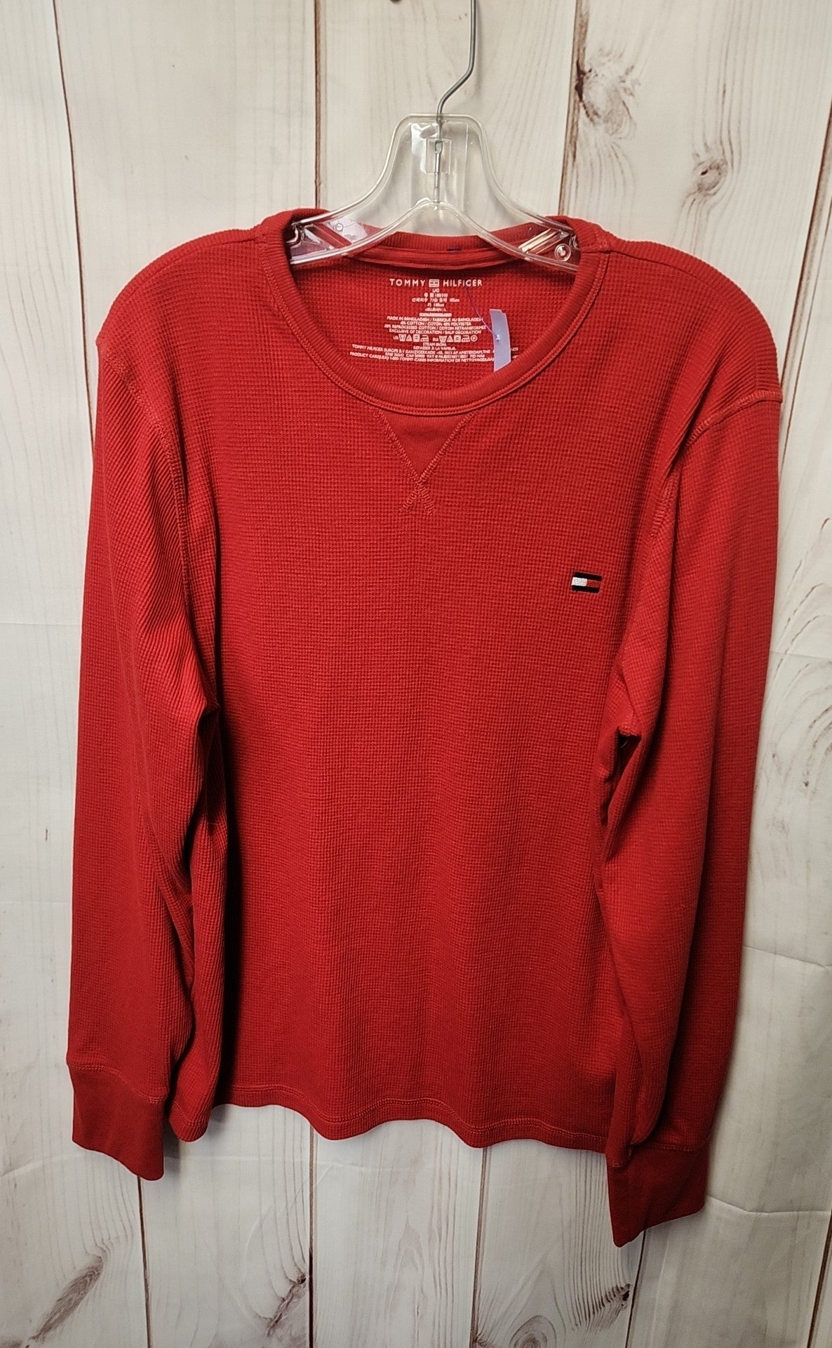 Tommy Hilfiger Men's Size L Red Shirt