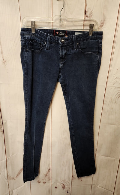 Guess Women's Size 28 (5-6) Blue Jeans Low Rise Jegging Maxine Fit