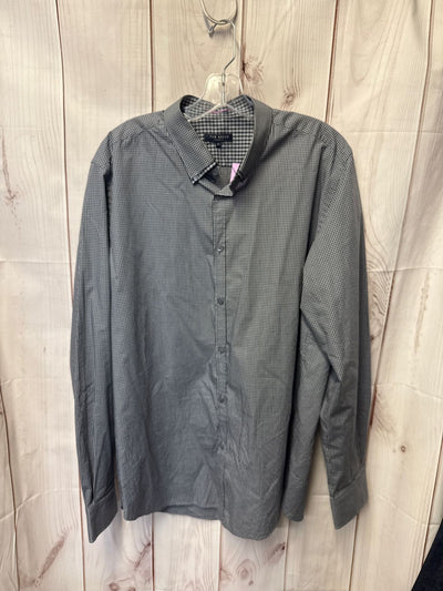 Ted Baker Men's Size 6 Gray Shirt