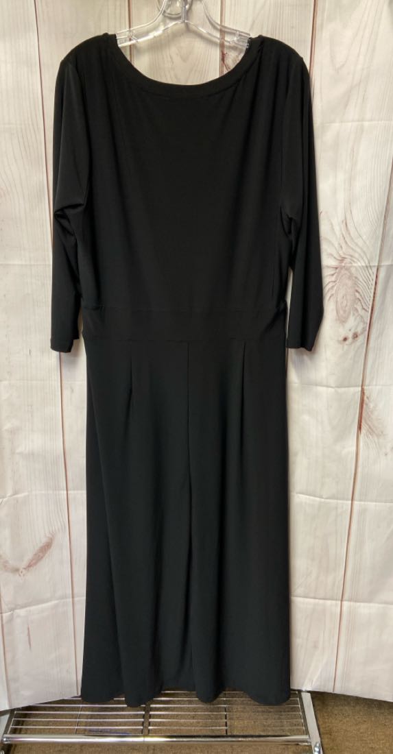 Chaus Women's Size L Black Dress