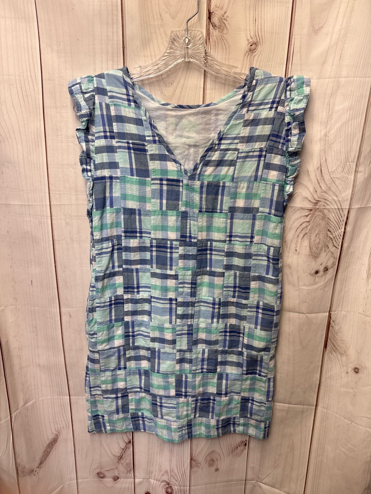 Vineyard Vines Girl's Size 14 Blue Dress