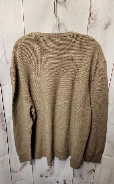 Fairlane & Sons Men's Size XXXL Brown Sweater