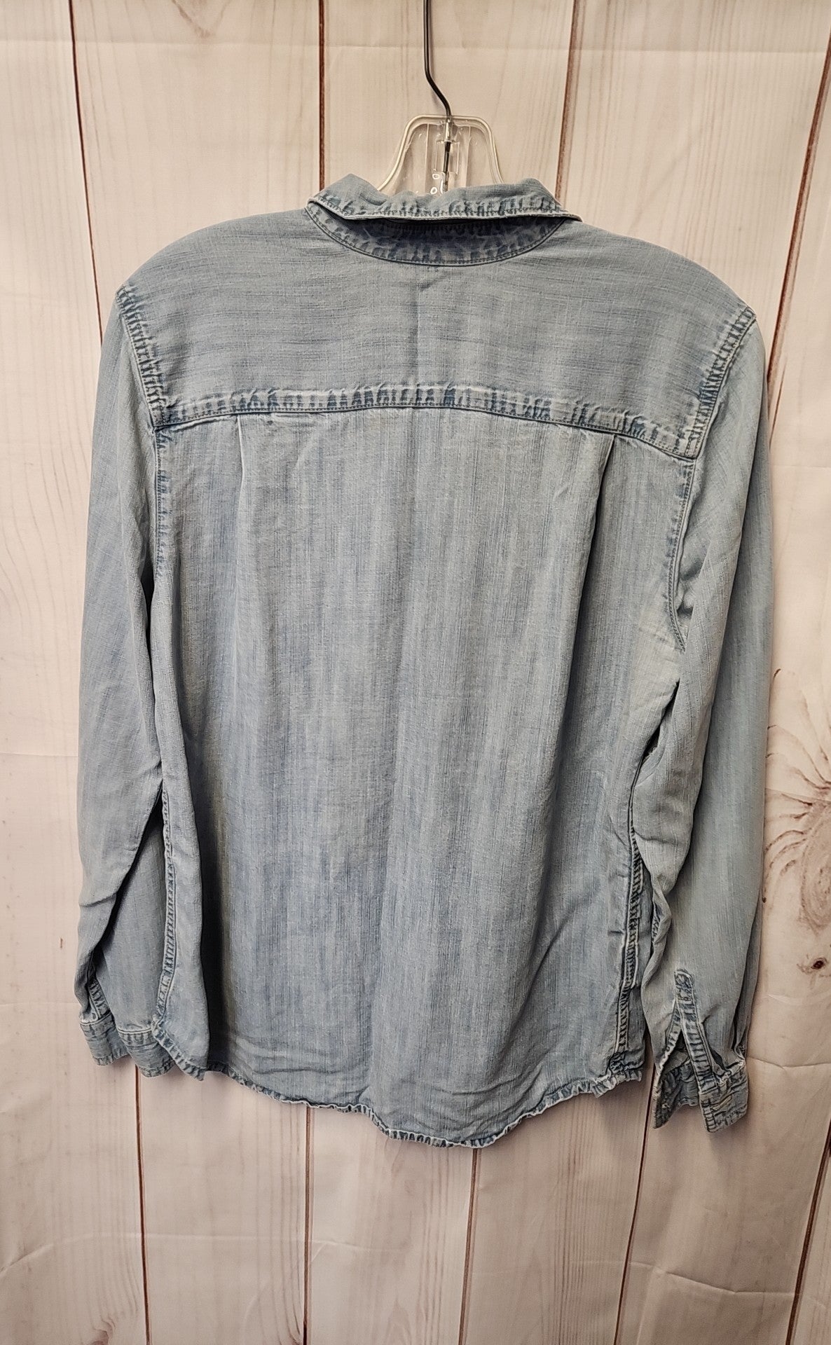 Eddie Bauer Women's Size M Blue Long Sleeve Top