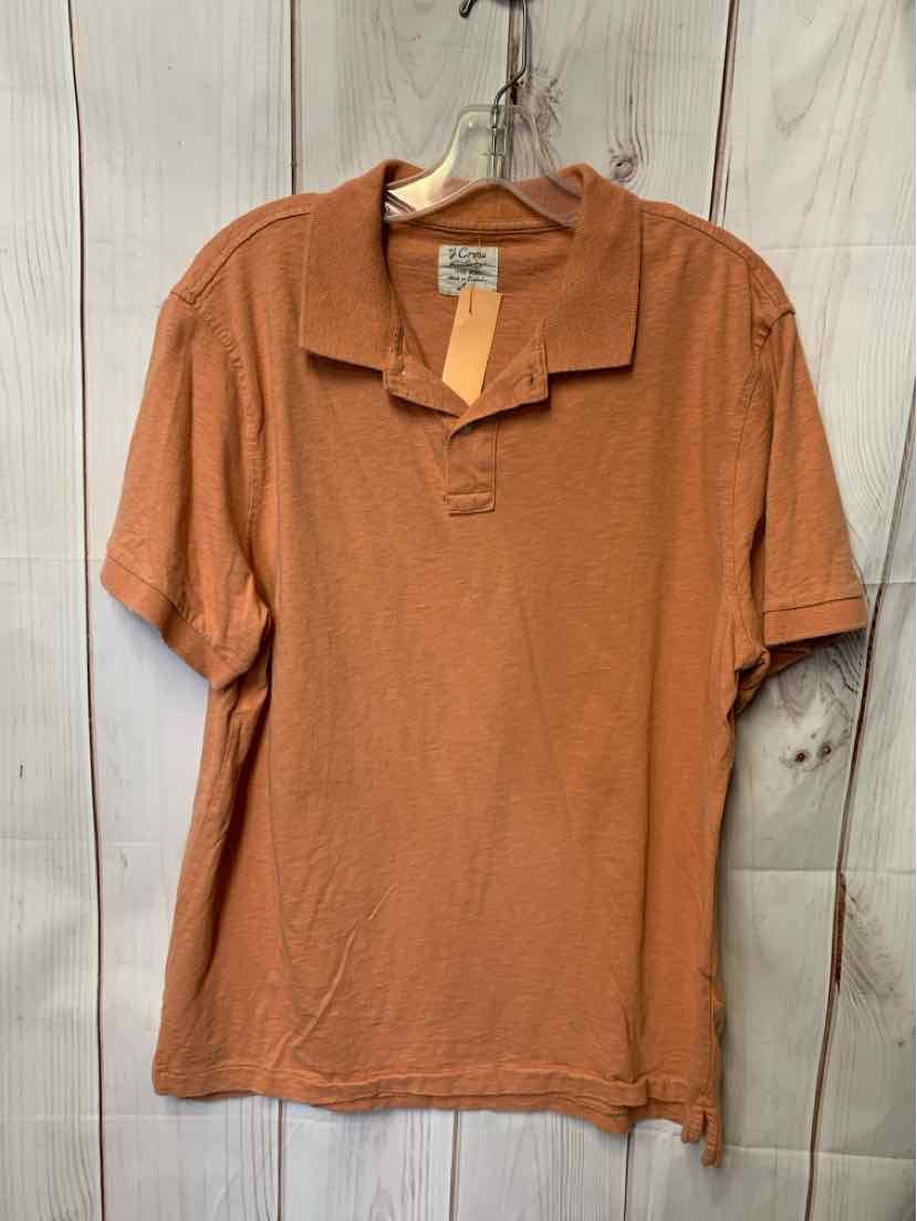 J Crew Men's Size L Orange Shirt