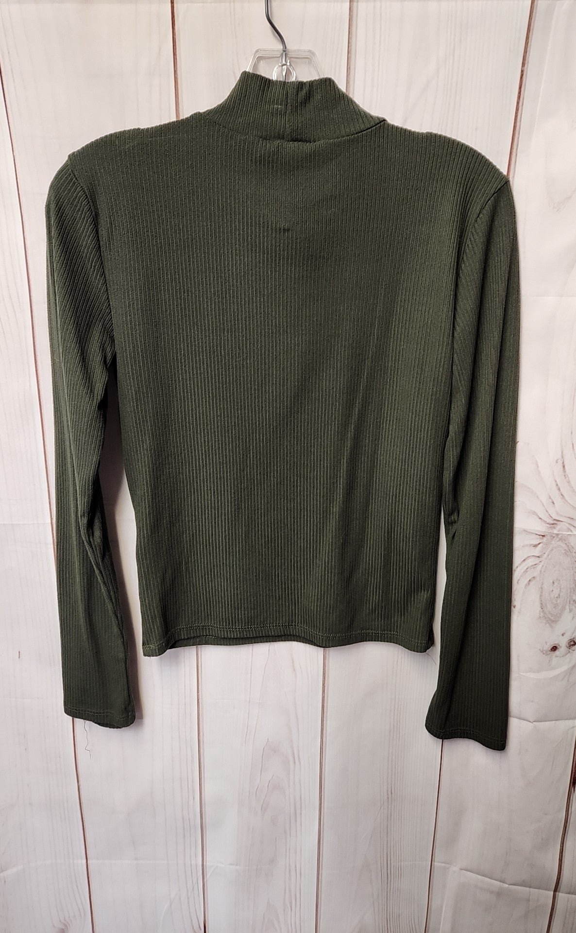 Ymi Women's Size S Green Long Sleeve Top