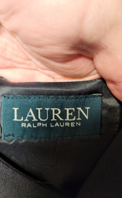 Lauren by Ralph Lauren Men's Size 40 = M Black Sport Coat