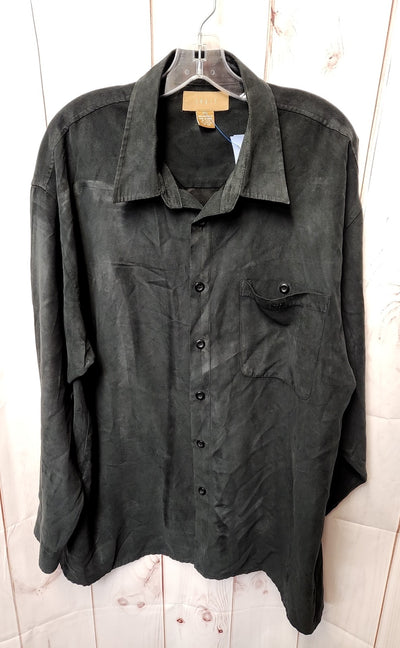 Trust Men's Size 2X Black Shirt