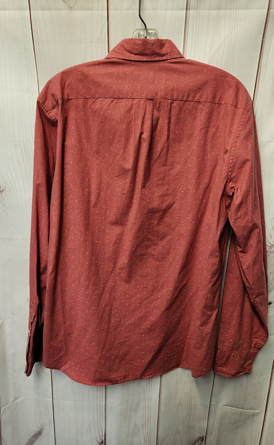 J Crew Men's Size M Red Shirt