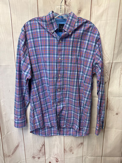 Tailorbyrd Men's Size L Blue Shirt