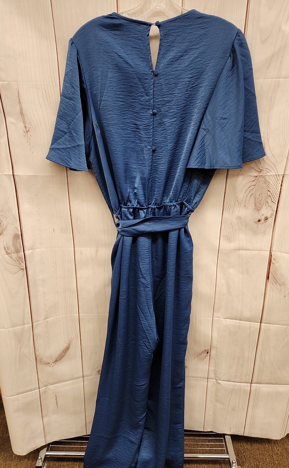 Gusto Women's Size L Blue Jumpsuit