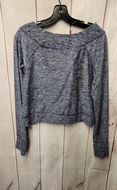 Layer8 Women's Size L Blue Long Sleeve Top