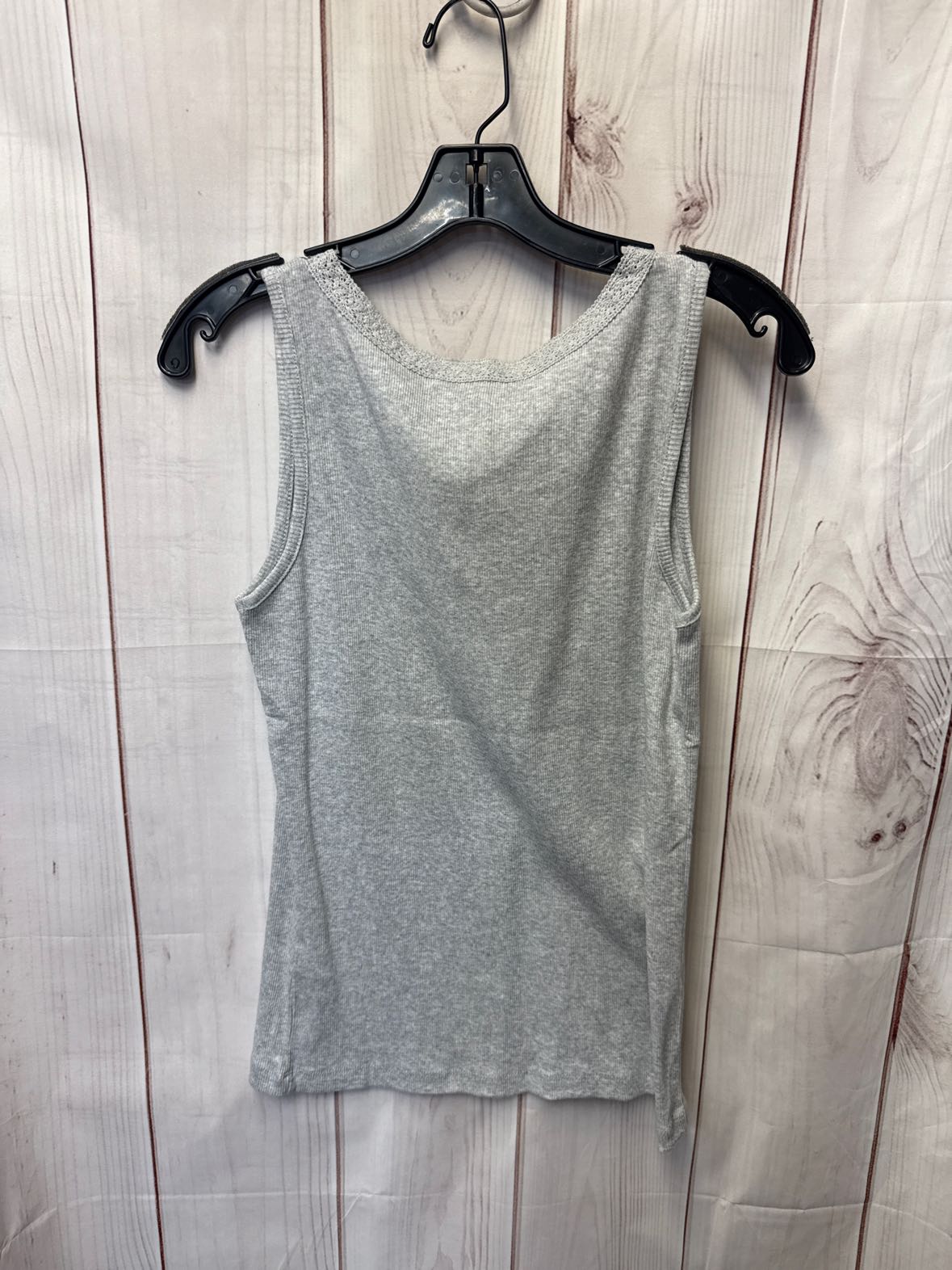 Carolyn Taylor Women's Size L Gray Sleeveless Top