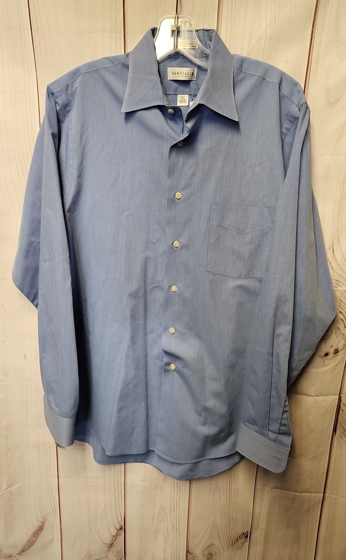 Van Heusen Men's Size M Blue Shirt