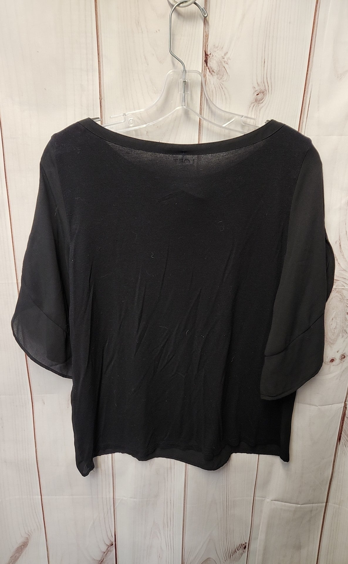 Loft Women's Size XS Black Short Sleeve Top