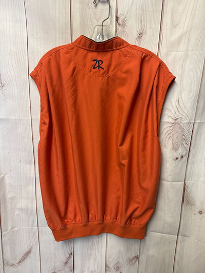 Zero Men's Size M Orange Golf Vest