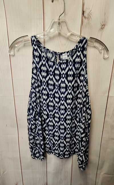 Old Navy Women's Size L Blue Sleeveless Top