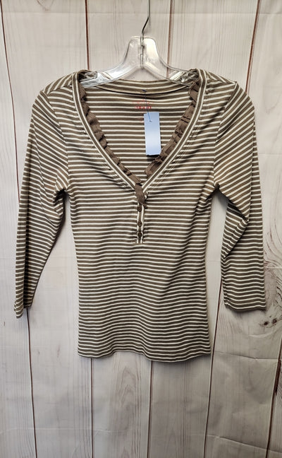 Old Navy Women's Size S Brown Long Sleeve Top