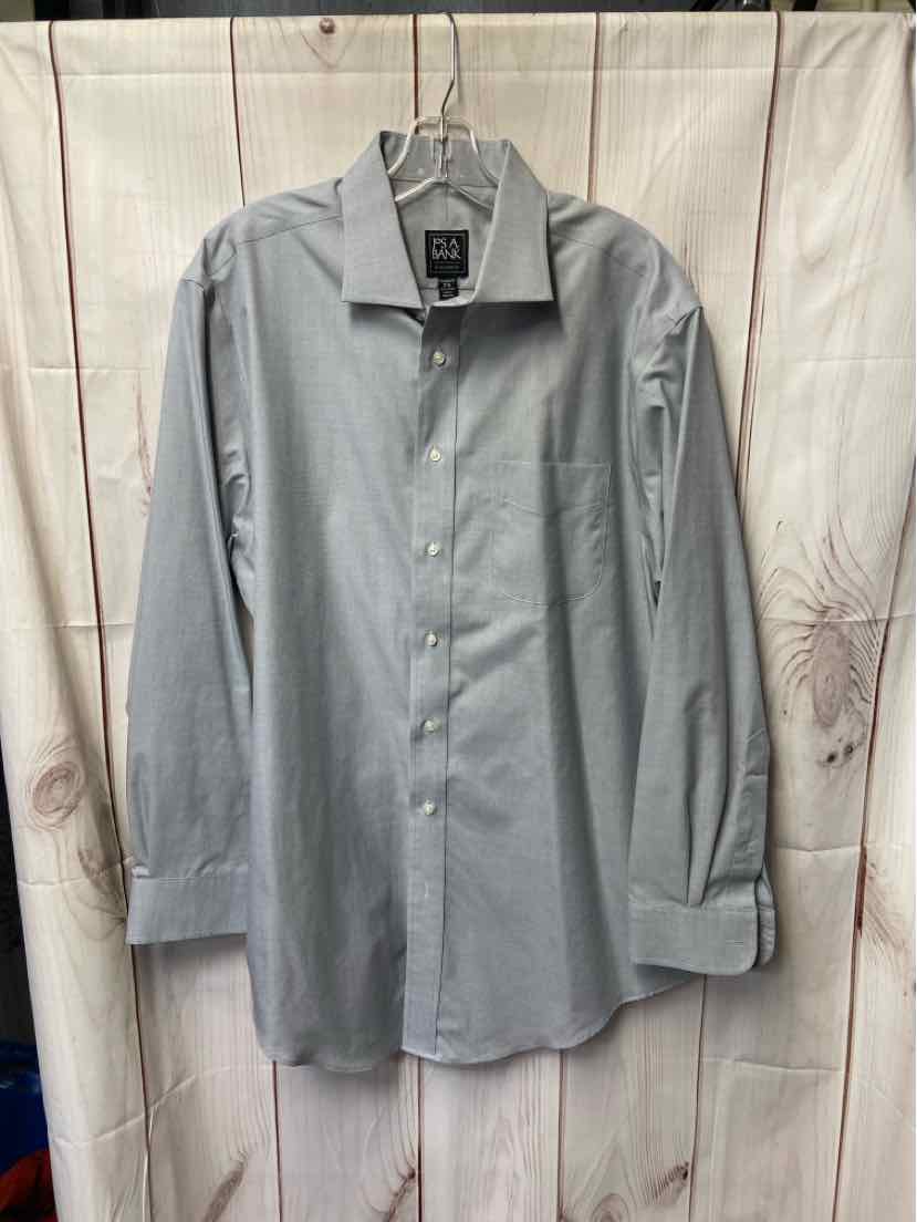 Jos A Bank Men's Size XL Gray Shirt