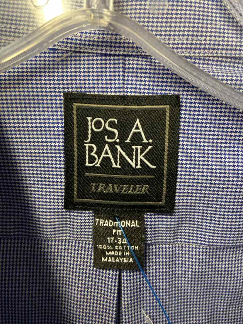 Jos A Bank Men's Size XL Blue Shirt