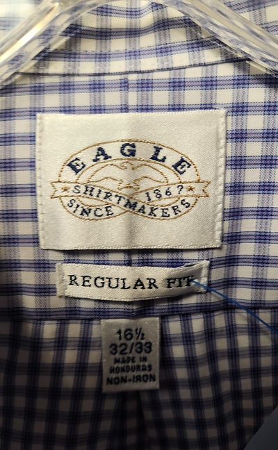 Eagle Men's Size L Blue Shirt