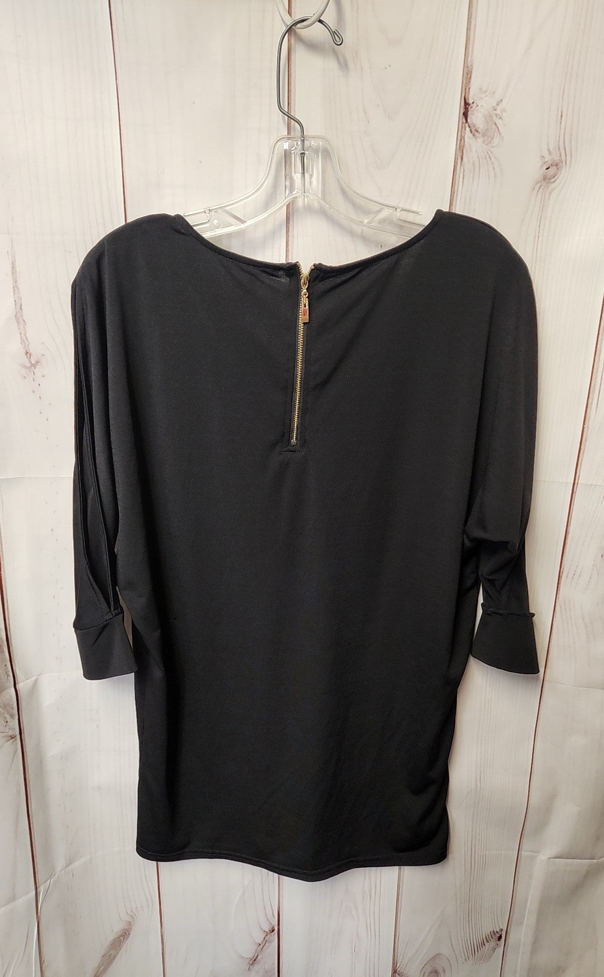 41 Hawthorn Women's Size S Black 3/4 Sleeve Top