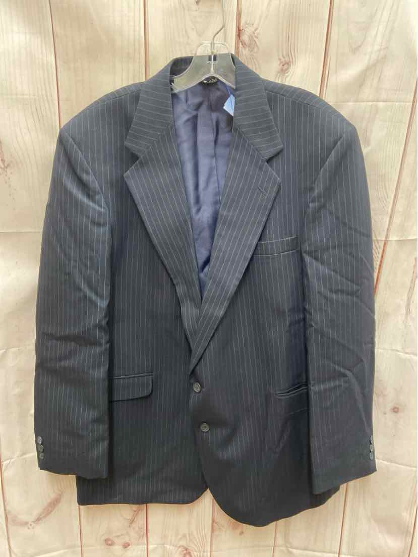 Reed St. James Men's Size 46 Black Sport Coat