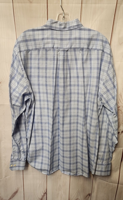 Izod Men's Size L Blue Shirt