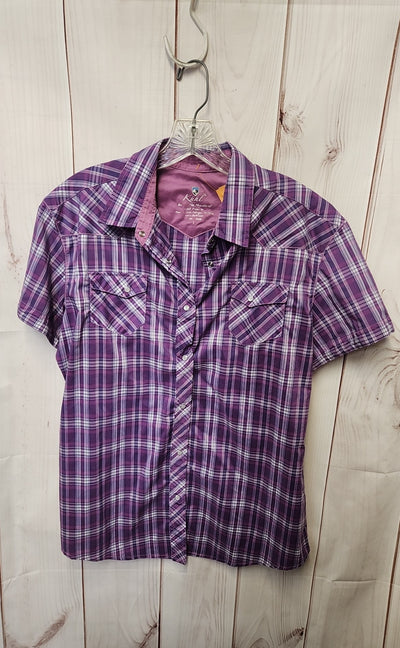 Kuhl Women's Size L Purple Short Sleeve Top