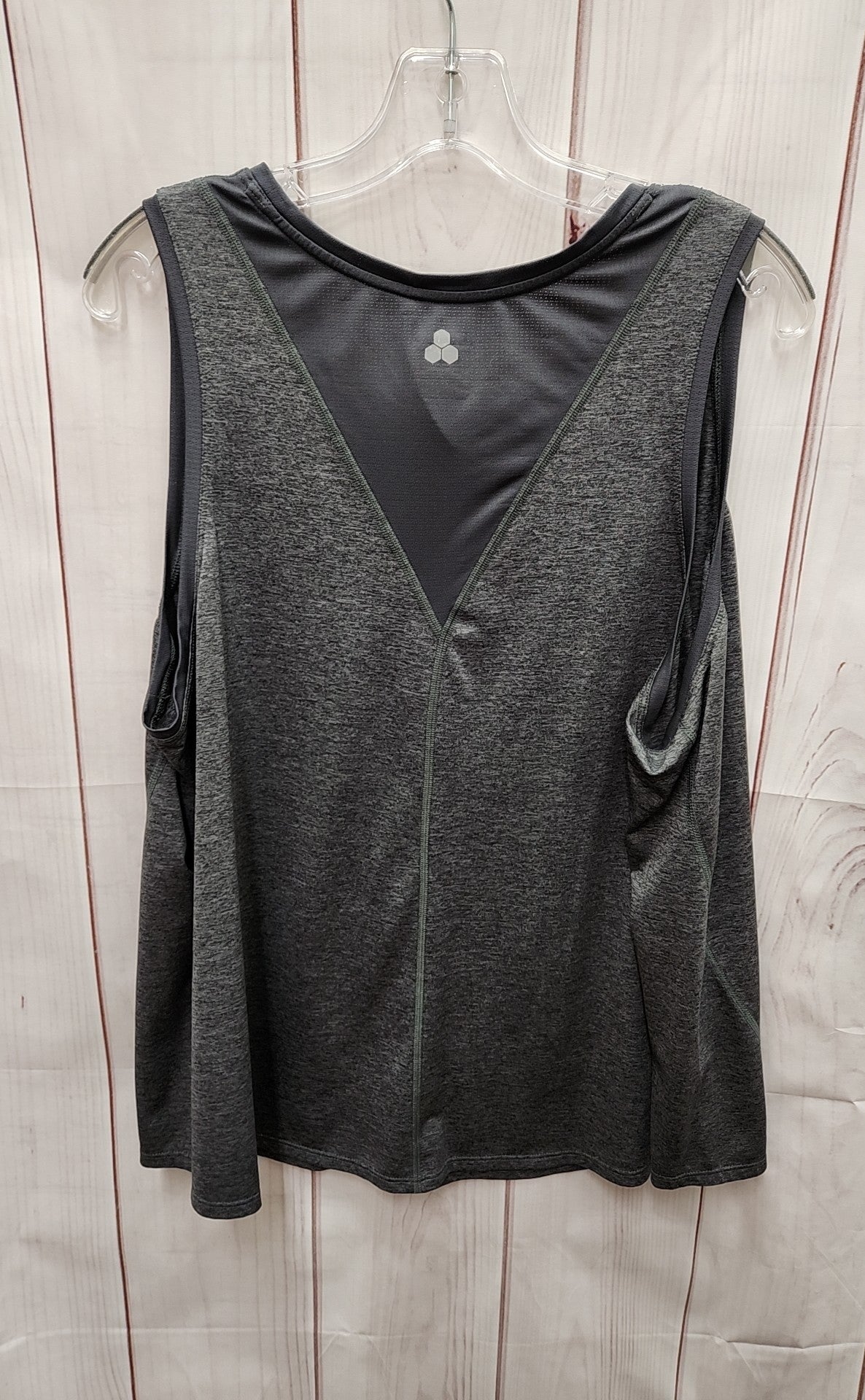 Tek Gear Women's Size 2X Gray Sleeveless Top