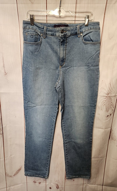 Gloria Vanderbilt Women's Size 32 (13-14) Blue Jeans Amanda 2.0 Slim Leg