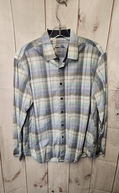 Tasso Elba Men's Size M Blue Shirt