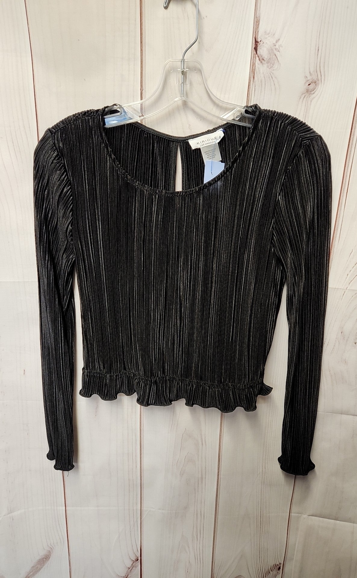 Kirious Women's Size S Black Long Sleeve Top