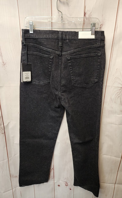 Re/Done Originals Women's Size 30 (9-10) Black Jeans 70s Stove Pipe NWT