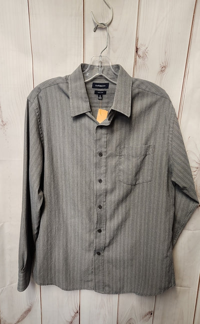 Croft & Barrow Men's Size M Gray Shirt