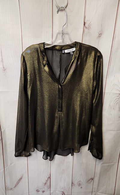 Jennifer Lopez Women's Size S Gold Long Sleeve Top